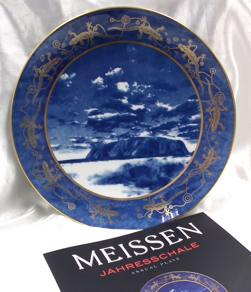 Meissen 2017年 イヤープレート【四川省 ジャイアントパンダ保護区