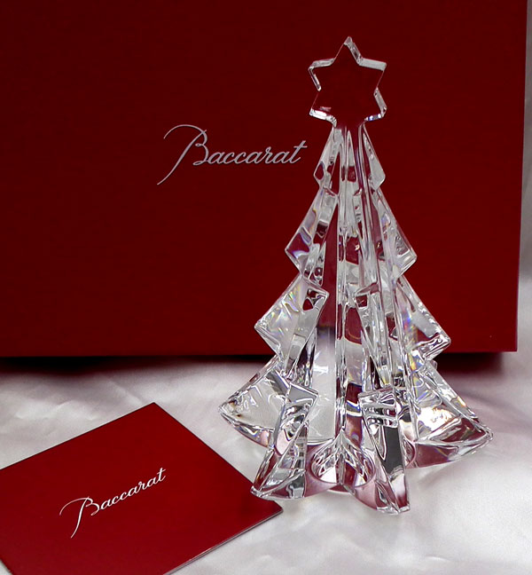 Baccarat バカラ ノエル クリスマスツリー ウィズスター クリスタル - 置物